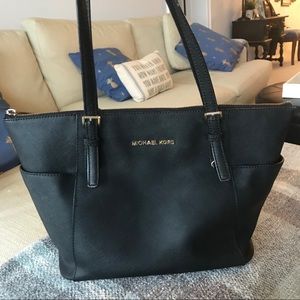 LAST DAY - Black Michael Kors Shoulder Purse Tote